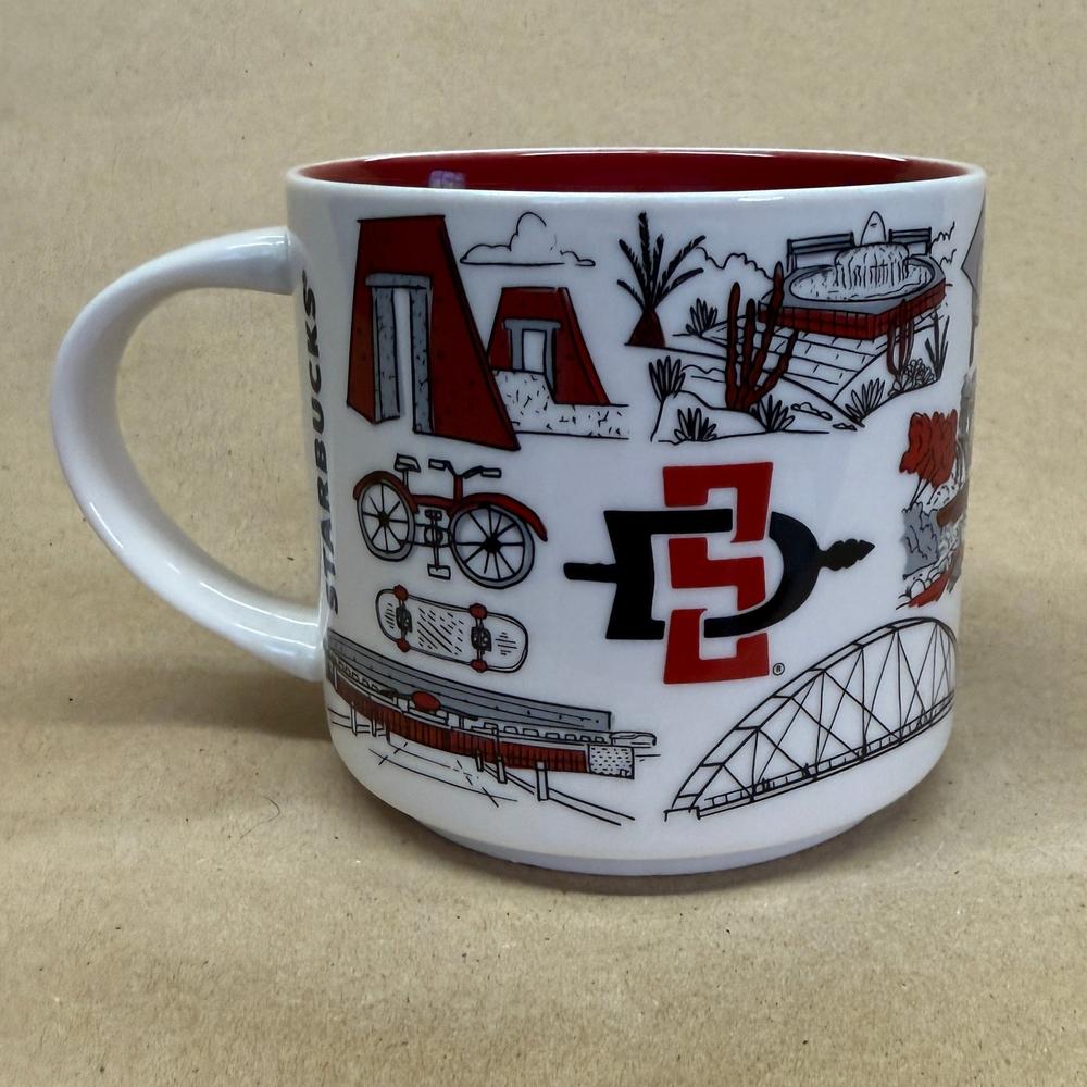 Starbucks Been There San Diego State Mug NIB-2021